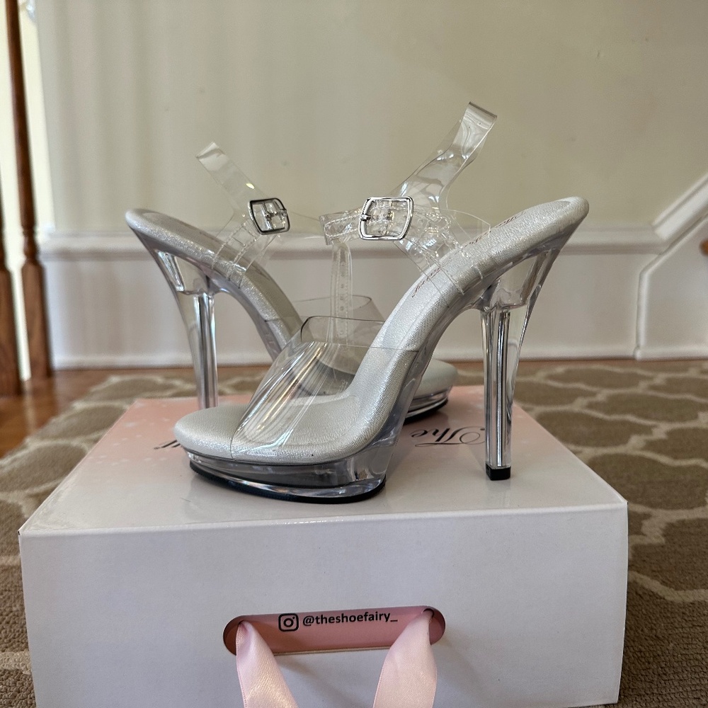 The Shoe Fairy OLYMPIAN competition heels, size 37/7